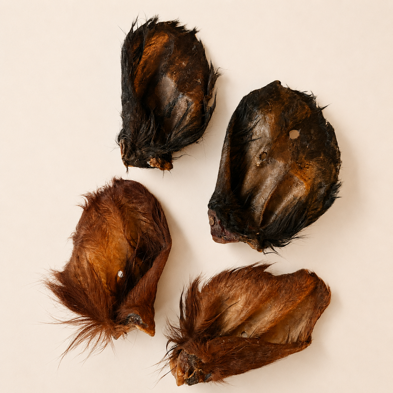 Oreille de Boeuf avec poils