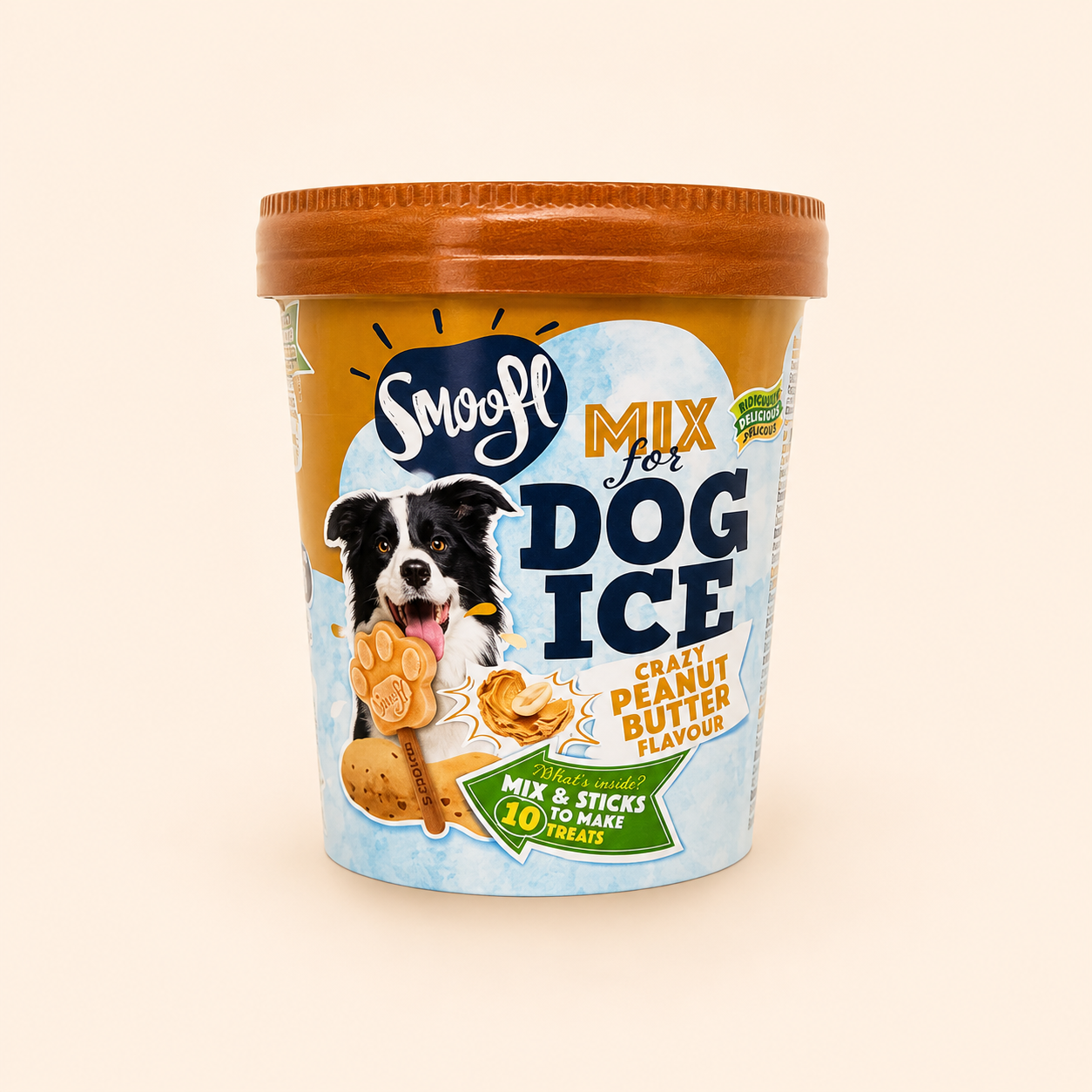 Préparation pour Glace Smoofl - Beurre de cacahuète