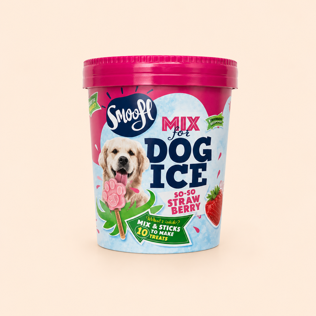 Préparation pour Glace Smoofl - Fraise