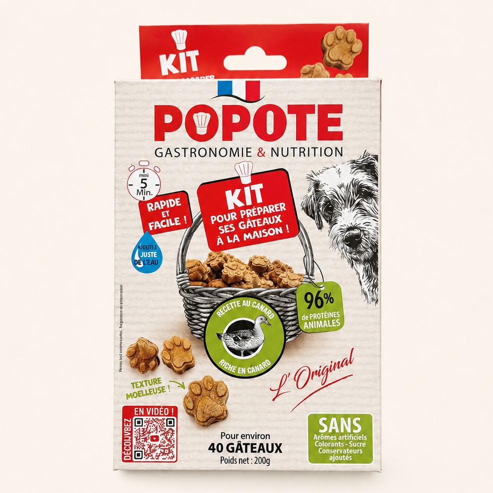Préparation pour Friandises Popote – Canard