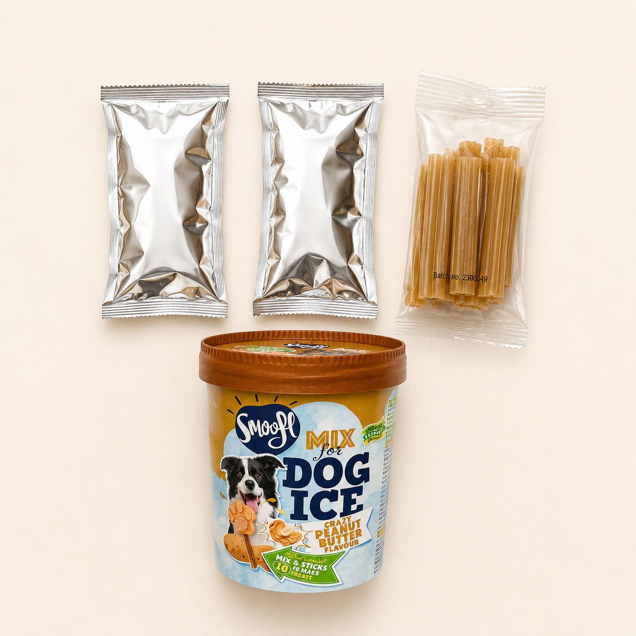 Kit de démarrage Glace Smoofl - Chiens Moyens à Grands