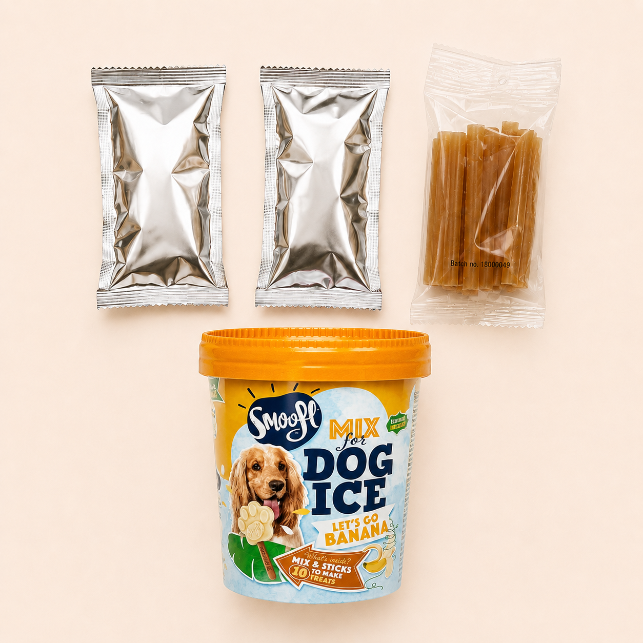 Préparation pour Glace Smoofl - Banane